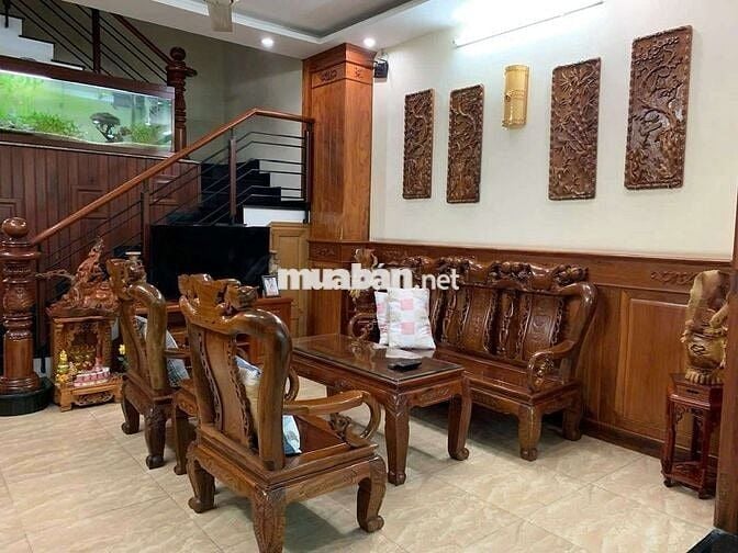 Cần Cho thuê nhà dân cư AN sương DT 4,5 x20 1 trệt 2Lầu 4PN giá 19  tr