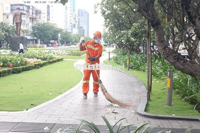 TUYỂN DỤNG 10 CÔNG NHÂN THU GOM RÁC