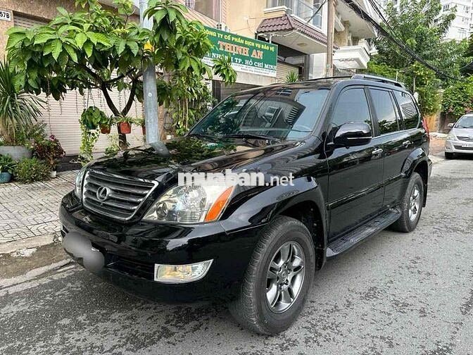 Lexus GX470 2008 Đen 5 chỗ