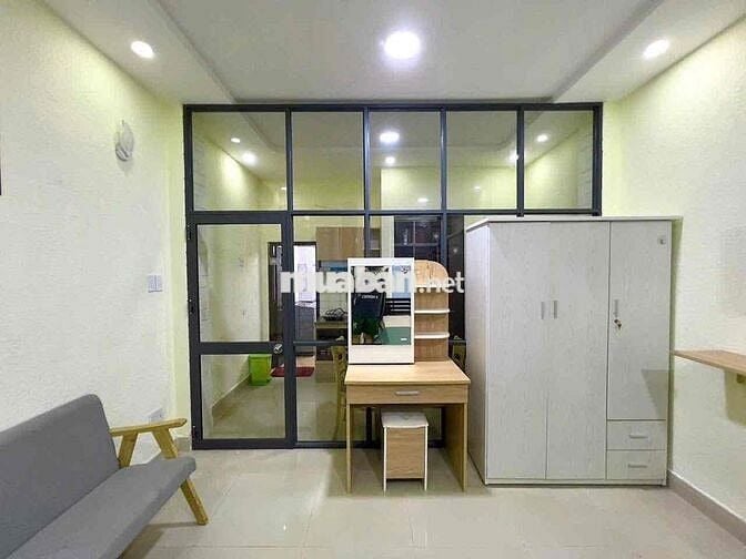 🎉Căn hộ 1 Phòng ngủ ban công máy giặt riêng ngay bờ kè Hoàng Sa Q1🎉