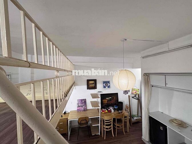 Cho Thuê Căn Gác 25m2_Chung Cư Cũ_Ngay Hàm Nghi_Thang Máy_Bảo Vệ 24/7