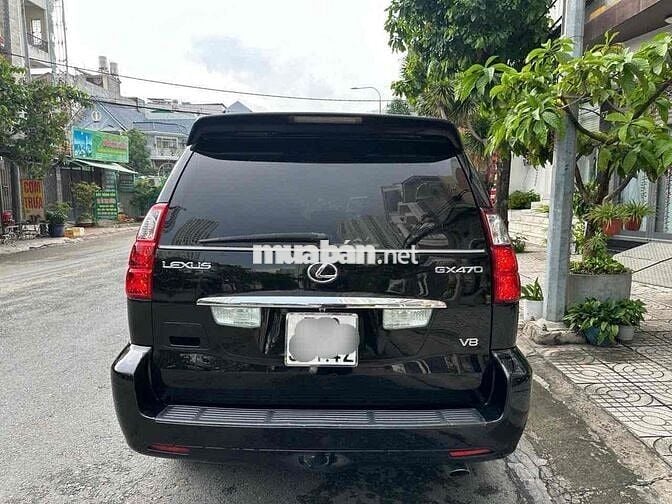 Lexus GX470 2008 Đen 5 chỗ