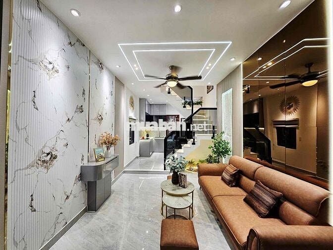 nhà đẹp - phan huy ích Gò Vấp DT 35 M 2 tầng 3phong ngủ 3WC  nhà mặt h