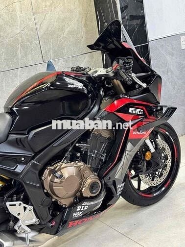 Honda CBR650R Đen, Đỏ 4 xy-lanh