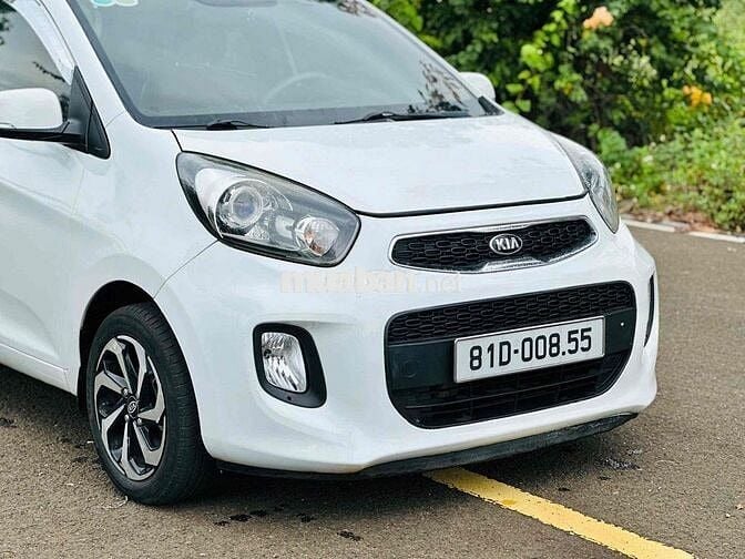 Kia Morning 2018 Số sàn Trắng ghế da