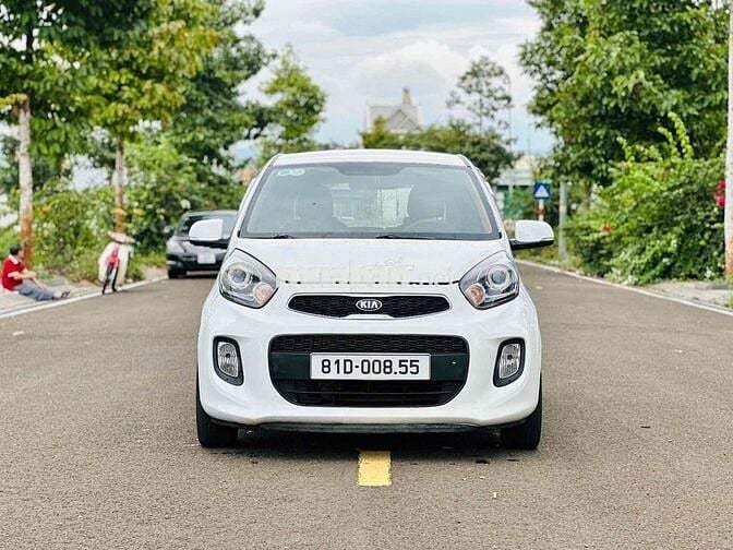 Kia Morning 2018 Số sàn Trắng ghế da