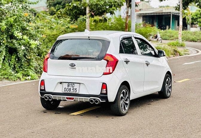 Kia Morning 2018 Số sàn Trắng ghế da