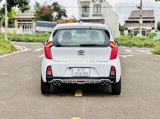 Kia Morning 2018 Số sàn Trắng ghế da