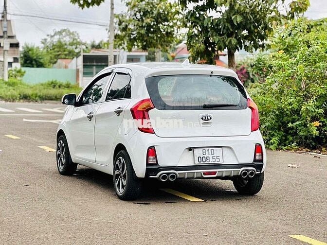 Kia Morning 2018 Số sàn Trắng ghế da