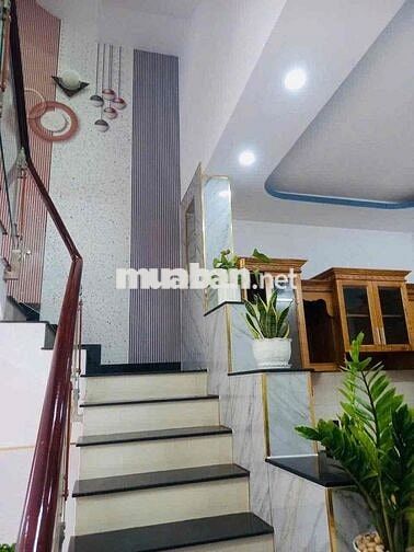 nhà 3 tầng 4pn 3wc hẻm 7m thông Đường Số 6. BHH B Bình Tân