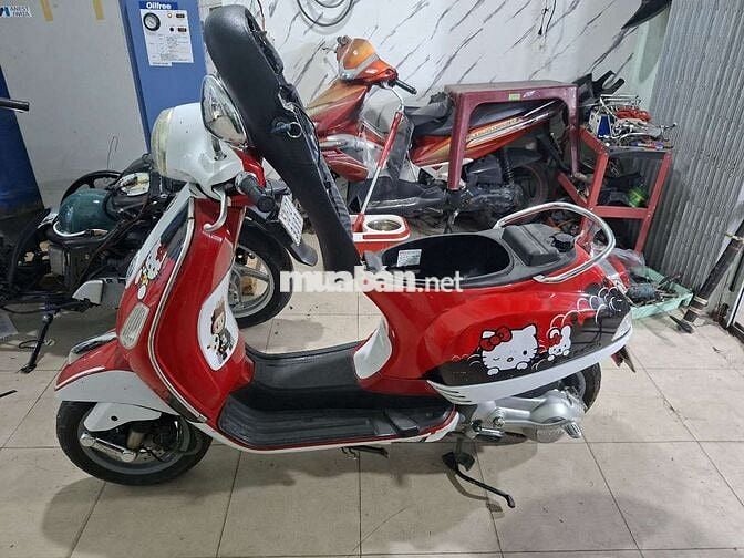 Piaggio Vespa 2010 Đỏ trắng