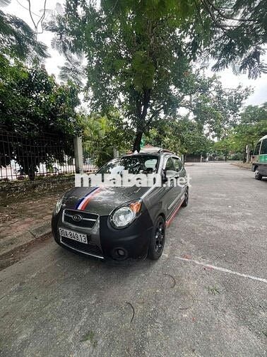 Kia Morning 2009 Tự động Xám Nhập khẩu