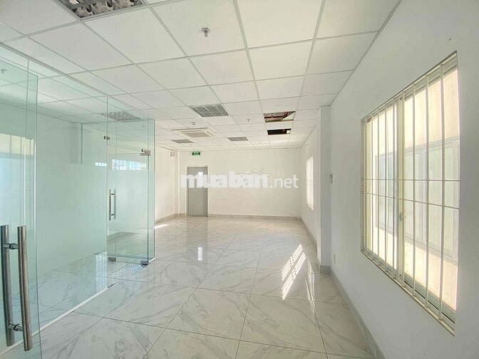 Văn Phòng Tân Cảng, Bình Thạnh - 50m2, lầu cao view sáng