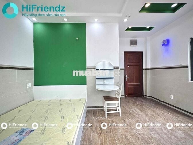 Studio full nội thất mới 100%,bancol rộng rãi thoáng mát vibe siêu đep