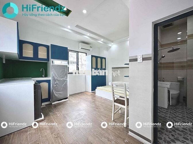 Studio full nội thất mới 100%,bancol rộng rãi thoáng mát vibe siêu đep