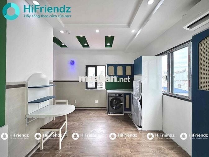 Studio full nội thất mới 100%,bancol rộng rãi thoáng mát vibe siêu đep