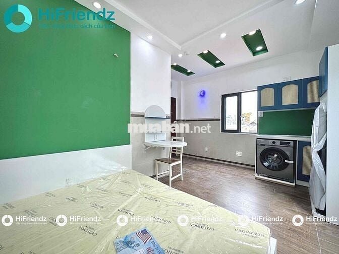 Studio full nội thất mới 100%,bancol rộng rãi thoáng mát vibe siêu đep