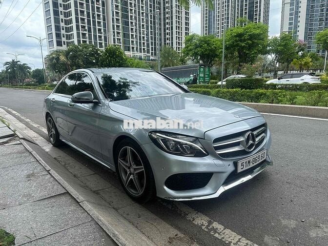 Mercedes-Benz C300 AMG 2017 Bạc Tự động 9 cấp