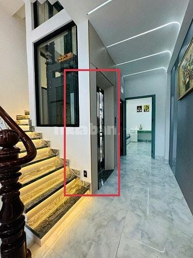 Nhà hẻm 8m dt75m2 đúc mới 100% 5 tầng ST 6pn Hương Lộ 2, Q. Bình Tân