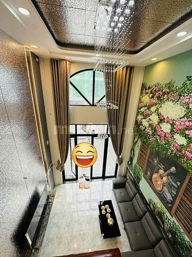 Nhà hẻm 8m dt75m2 đúc mới 100% 5 tầng ST 6pn Hương Lộ 2, Q. Bình Tân
