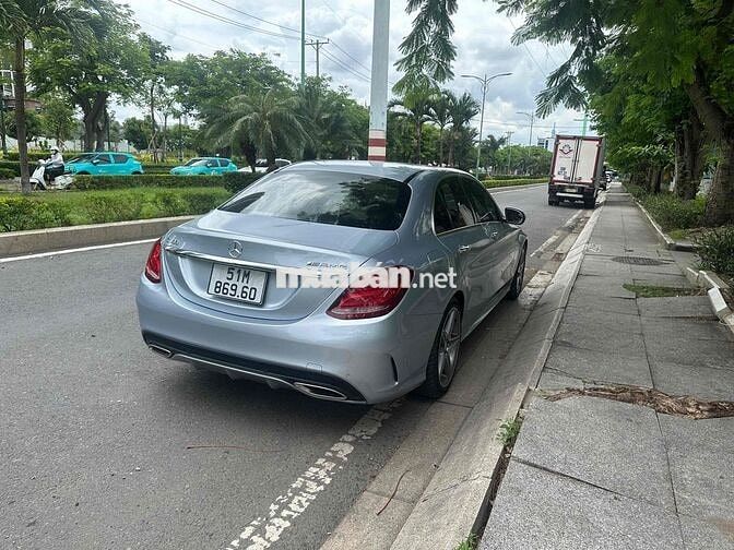 Mercedes-Benz C300 AMG 2017 Bạc Tự động 9 cấp