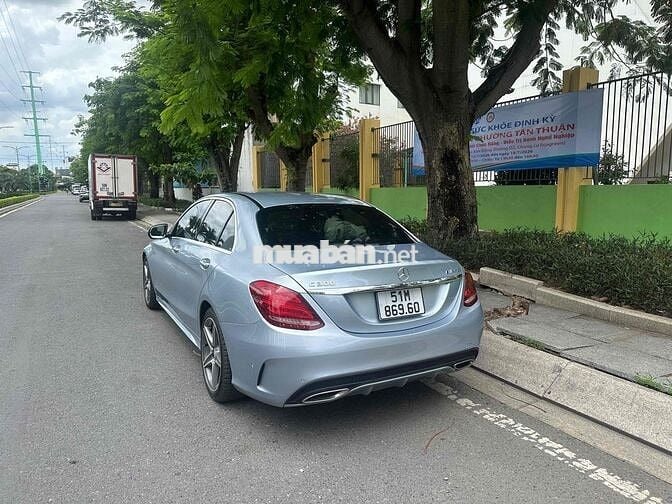 Mercedes-Benz C300 AMG 2017 Bạc Tự động 9 cấp