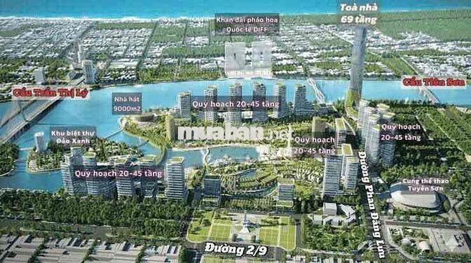 [ SIÊU KHỦNG Cặp Đât 1983m3_BẠCH ĐẰNG ] HẢI CHÂU_ Ngay Dự Án DOWNTOWN