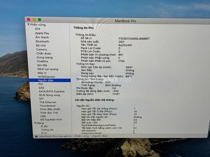 Macbook Pro 2018 giá tốt - có ship COD hoặc GDTT tại TPHCM