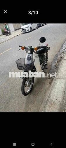 Xe máy Cub Xanh lá, Trắng