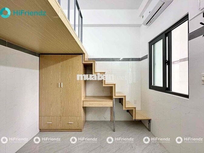 PHÒNG MỚI XÂY SÁT ĐẠI HỌC VĂN LANG CÔNG NGHIỆP CÓ BAN CÔNG ĐA DẠNG GIÁ