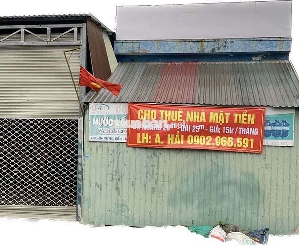 CHO THUÊ NHÀ ĐẤT LONG AN 20X25