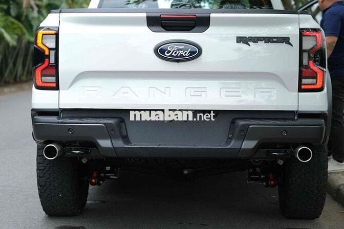 Ford Ranger Raptor Trắng Xe bán tải