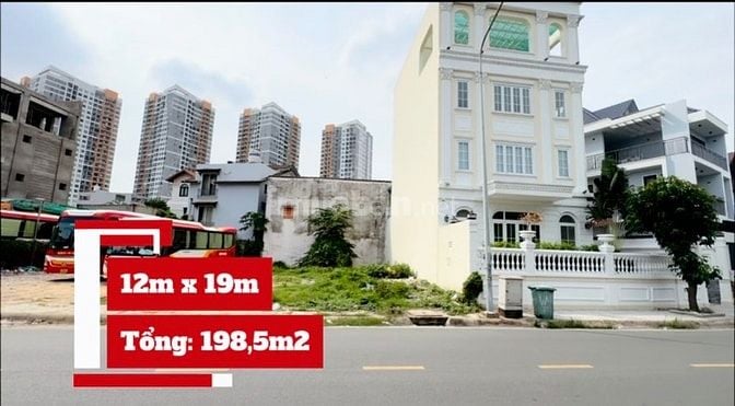 Bán Đất Mặt Tiền Sông 12x18m Chỉ 206tr/m2 Đường Thân Văn Nhiếp, An Phú
