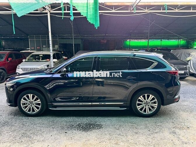 Mazda CX8 Premium 2022 Xanh 7 chỗ