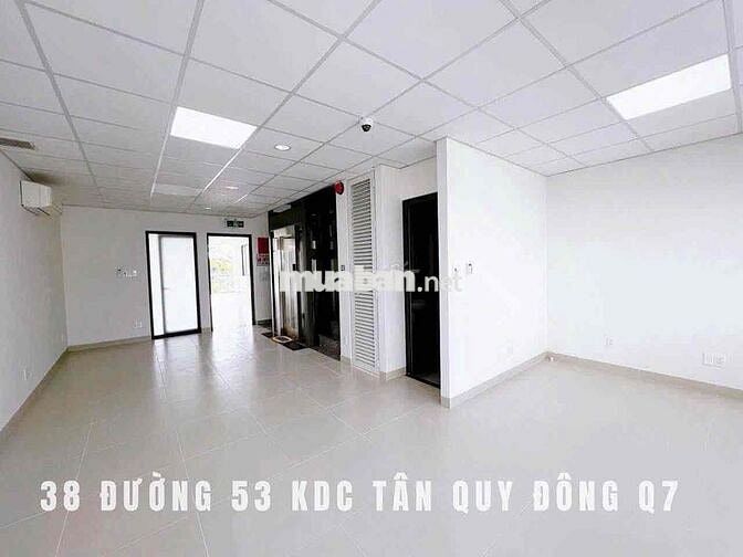 💎 CHO THUÊ NHÀ MẶT TIỀN KDC TÂN QUY ĐÔNG Q7 - CÓ THANG MÁY, SÀN TRỐNG