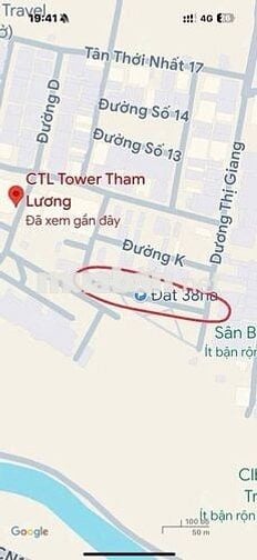 Đất khu tái định cư 38ha Dương Thị Giang SHR