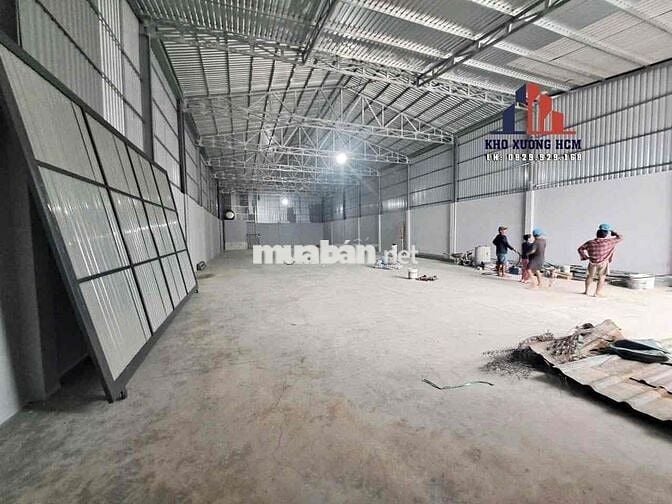 Cho Thuê Xưởng Hóc Môn 600m, tải lớn