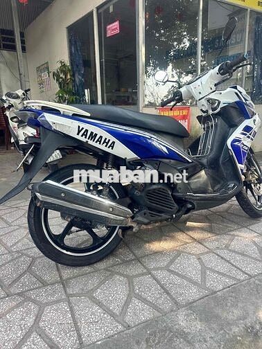 Yamaha Nouvo 5 Fi Trắng xanh Xăng