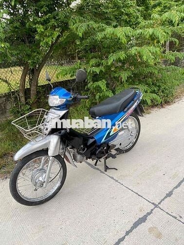 Honda Wave 50cc Xanh Bạc Đen Xăng