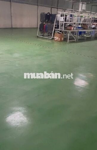 Cho thuê kho Hoàng Quốc Việt 1.400m² sàn Epoxy container 24/7