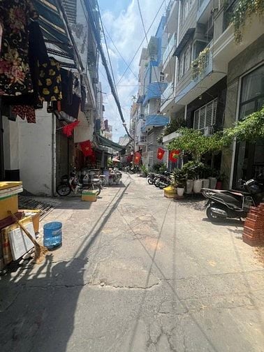 Nhà 1/ hẻm 7m xe hơi Hồ Thị Kỷ. 3,6mx14m(59m2). 3 tầng BTCT.Giá 6.6 tỷ