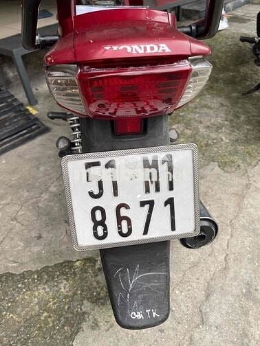 Honda Alpha 2003 Đỏ Nguyên zin Bstp 9chủ