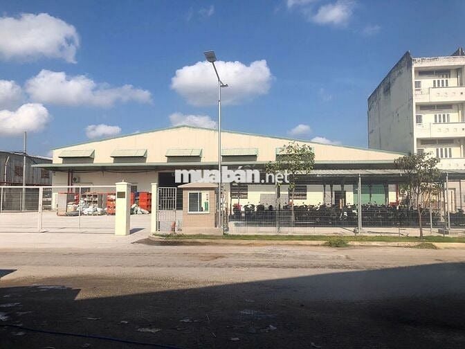 Cho thuê xưởng Sản xuất 1500m2 sạch đẹp giá tốt tại Bình Tân
