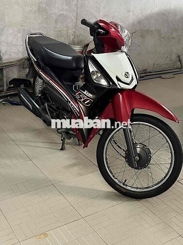 SYM Elegant 50 Đỏ Đen Trắng