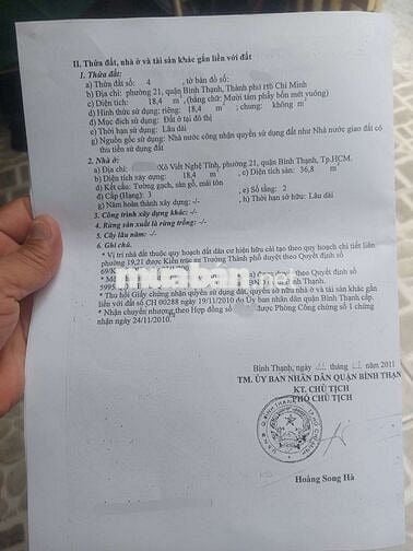 Chính chů bán nhà xvnt p21 bình thanh