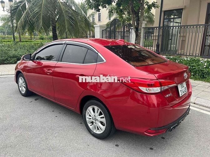 Toyota Vios E CVT 2018 Tự động Đỏ 10 vạn km