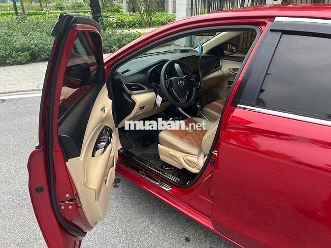 Toyota Vios E CVT 2018 Tự động Đỏ 10 vạn km
