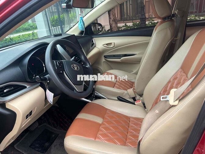 Toyota Vios E CVT 2018 Tự động Đỏ 10 vạn km