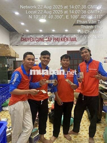 Tuyển Dụng Giao Hàng Xe Máy Gò Vấp
