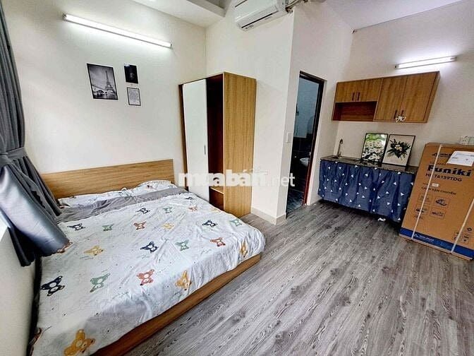 🔥 STUDIO BAN CÔNG SIÊU RỘNG – FULL NỘI THẤT – GẦN VĂN LANG 🔥